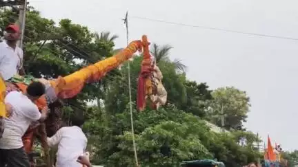 శ్రీకాకుళం: శ్రీకాకుళంలో ఘనంగా అమ్మవారి సిరిమానోత్సవం