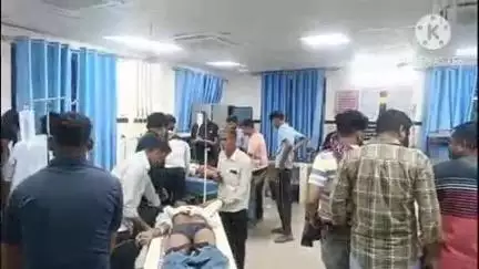 डीडवाना: बड़ी खाटू के पास दो हादसों में चार बाइकों की भिड़ंत, 12 लोग घायल, चार को किया जयपुर रेफर