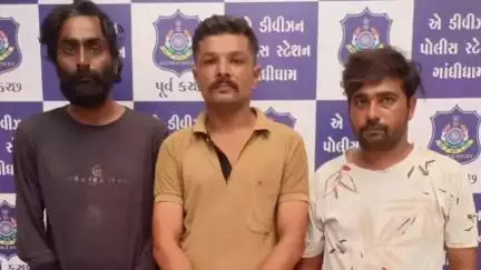 ગાંધીધામ: એ ડિવિઝન પોલીસે ગળપાદર વિસ્તારમાંથી ગાંજા સાથે ત્રણ ઈસમોને ઝડપ્યા