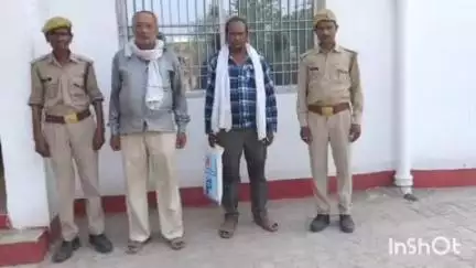 नरैनी: गिरवा थाना पुलिस ने शांति व्यवस्था के मद्देनज़र निरोधात्मक कार्रवाई करते हुए 2 अभियुक्तों को किया गिरफ्तार