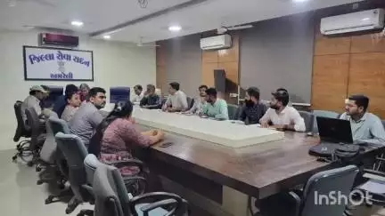 જિલ્લા નિવાસી અધિક કલેકટર ના અધ્યક્ષ સ્થાને જિલ્લા સેવા સદન ખાતે બેઠક કૃષિ લક્ષી યોજાઈ.