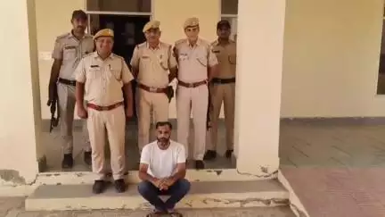 टिब्बी: टिब्बी पुलिस ने 18 माह से फरार Top 10 वांछित आरोपित को किया गिरफ्तार