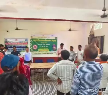 पेटलावद: पेटलावद में नशामुक्ति जागरूकता के लिए जनपद सभा कक्ष में शिविर आयोजित