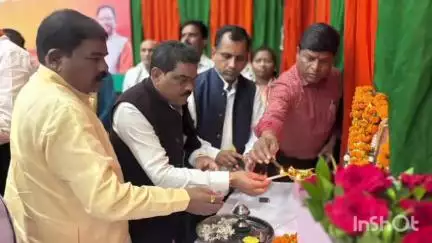 लोहंडीगुडा: टाउन हॉल में भारतीय जनता पार्टी द्वारा 'संकल्प से सिद्धि तक' कार्यशाला का आयोजन, विधायक विनायक गोयल भी हुए शामिल