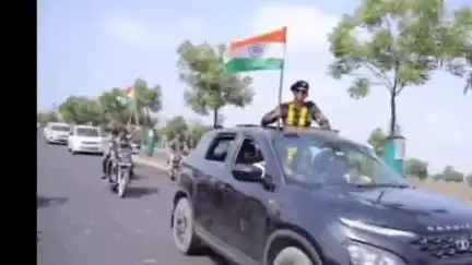 પાલીતાણા: ભારાટિંબા ગામે ઇન્ડિયન આર્મી ટ્રેનીંગ પુર્ણ કરીને વતન ફરતા જવાનના ભવ્ય સામૈયા અને સ્વાગત યાત્રા કઢાઈ