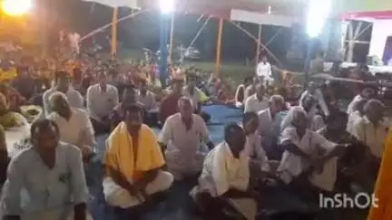 नाला: दलाबड़ में महामृत्युंजय महायज्ञ के पांचवें दिन श्री सच्चिदानंद ब्रह्मचारी महाराज ने भागवत कथा प्रस्तुत की