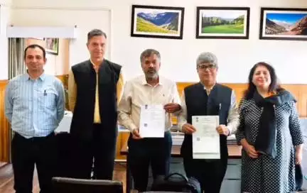 शिमला शहरी: हिपा और जीआईज़ी ने शिमला में समझौता ज्ञापन पर किए हस्ताक्षर