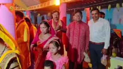 पत्थलगांव: घरजियाबथान में अखंड विष्णु महायज्ञ का आयोजन