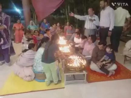 बागीदौरा: वीरोदय तीर्थ क्षेत्र में जैन समाज द्वारा संगीतमय भक्तामर पाठ व महाआरती का आयोजन किया गया