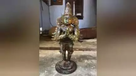 நாங்குநேரி: அம்பலம் கிராமத்தில் கிணற்றிலிருந்து கண்டெடுக்கப்பட்ட ஐம்பொன் சிலை போலீசார் விசாரணை