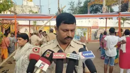 ବାରିପଦା ମ୍ୟୁନିସିପାଲଟି: ୨ୟ ଶ୍ରୀକ୍ଷେତ୍ର ବାରିପଦାରେ ପବିତ୍ର ସ୍ନାନ ପୂର୍ଣ୍ଣିମାରେ ସୁରକ୍ଷା ବ୍ୟବସ୍ଥା ନେଇ ମନ୍ଦିରସ୍ଥ ପୋଲିସ କ୍ୟାମ୍ପରେ ପ୍ରତିକ୍ରିୟା ଦେଲେ SDPO