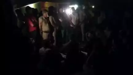 नाहन: ग्राम किरतपुर में युवती अगवा करने के आरोप में किया गया प्रदर्शन
