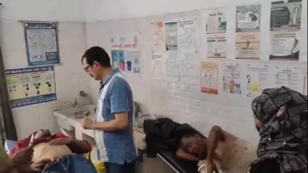 बिलारी: रुस्तम नगर सहसपुर स्योडारा मोड पर दो बाइकों की आमने-सामने भिड़ंत में दो युवक गंभीर रूप से घायल