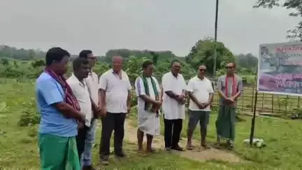 দুধনৈ: দুধনৈৰ উদয়পুৰস্থিত আয়া বায়খো ধামত  বৃক্ষৰোপন কাৰ্যসূচী ৰূপায়ণ কৰা হয়