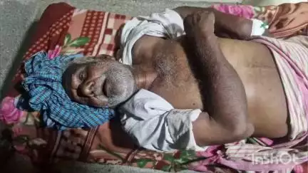 సుగాలిమిట్టలో బొలెరో వాహనం ఢీకొన్న ఘటనలో వృద్ధుడికి తీవ్ర గాయాలు
