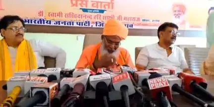 उन्नाव: उन्नाव सांसद साक्षी महाराज ने कहा, इस देश का विभाजन राहुल गांधी के खानदान ने किया