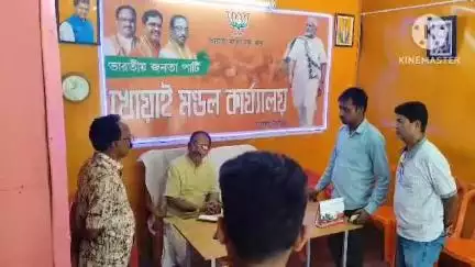 খোয়াই: BJP খোয়াই মণ্ডল কার্যালয়ে দলীয় কর্মীদের সাথে সাক্ষাৎ করলেন প্রদেশ সভাপতি