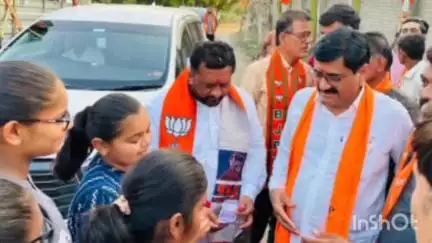 બગસરા: શાપર, સુડાવડ, લુંધીયાખાતે   87- વિસાવદર વિધાનસભાના ભારતીય જનતા પાર્ટીના ઉમેદવાર, કિરીટ પટેલ દ્વારા સમર્થનમાં મીટીંગ