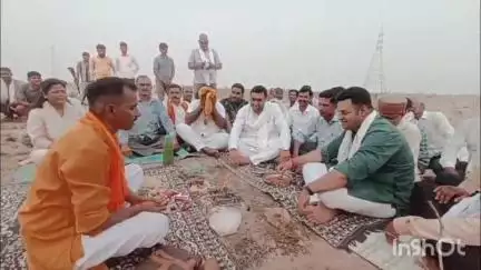 कलान: विधायक वीर विक्रम सिंह ने परौर की रामगंगा के कटान से बचने के लिए परकू पाएन स्टंट के कार्य का किया शुभारंभ