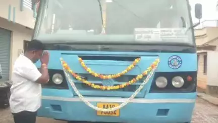 ಯಳಂದೂರು: ಸ್ವತಂತ್ರ ಬಂದು 70 ವರ್ಷದ ಬಳಿಕೆ ಅಂಬಳೆ ಗ್ರಾಮಕ್ಕೆ ಬಸ್ ಸಂಚಾರ
