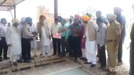ਫਤਿਹਗੜ੍ਹ ਸਾਹਿਬ: ਜਹਾਜ਼ ਹਵੇਲੀ ਫ਼ਤਹਿਗੜ੍ਹ ਸਾਹਿਬ ਵਿਖੇ ਚੱਲ ਰਹੇ ਕਾਰਜਾਂ ਦਾ ਨਿਰੀਖਣ ਵਿਧਾਨ ਸਭਾ ਦੇ ਸਪੀਕਰ, ਕੈਬਨਿਟ ਮੰਤਰੀ ਸੌਂਦ ਅਤੇ MLA ਰਾਏ ਨੇ ਕੀਤਾ