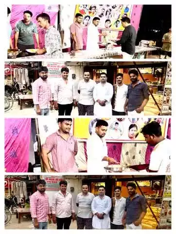 #कल
1. ज्येष्ठ माह के ' पांचवें बड़े मंगलवार ' के  शुभ अवसर पर सल्टौवा में युवा साथियों द्वारा आयोजित भंडारे में सम्मिलित होकर महाबली बजरंगबली जी का आशीर्वाद प्राप्त किया।

2. ज्येष्ठ माह के ' पांचवें बड़े मंगलवार ' के  शुभ अवसर पर