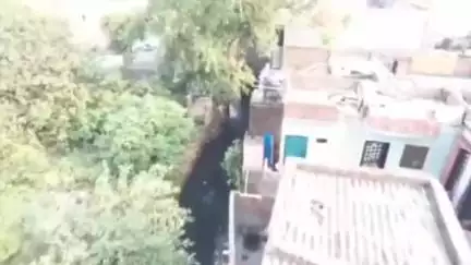 जगाधरी: यमुनानगर: बरसात में लोगों को परेशानी न हो, इसलिए निगम आयुक्त ड्रोन से नालों की सफाई पर रख रहे हैं नज़र