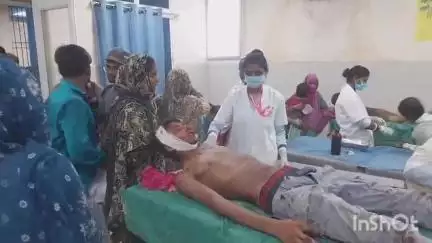 अररिया: भंगिया के समीप दो बाइकों की भिड़ंत में एक बाइक पर सवार दो सहोदर भाई घायल, इलाज जारी