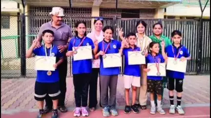 खुंडियां: मेहर मेमोरियल स्कूल मझीण के छह बच्चों ने राज्य स्तरीय एथलेटिक्स चैंपियनशिप में जीते मेडल