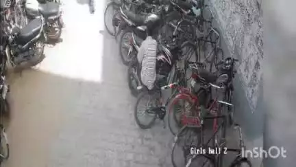 इगलास: इगलास पुरानी तहसील रोड स्थित कोचिंग सेंटर से साइकिल चुराते हुए चोर सीसीटीवी कैमरे में कैद, वीडियो हुआ वायरल
