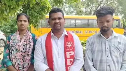 నిజామాబాద్ సౌత్: జిల్లా వ్యాప్తంగా ఫిట్ నెస్ లేని ప్రైవేట్ స్కూల్ బస్సులను సీజ్ చేయాలి: నగరంలో PDSU జిల్లా కార్యదర్శి రాజేశ్వర్