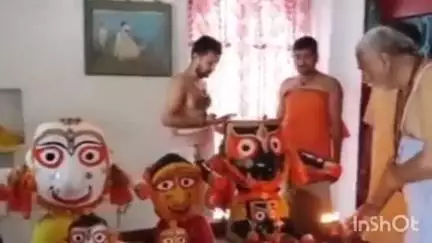 हुज़ूर: भगवान जगन्नाथ अस्वस्थ, राज्य वैध कर रहे उपचार: लक्ष्मण बाग संस्थान के पुजारी ने दी जानकारी