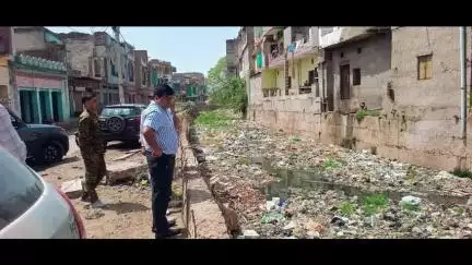 सबलगढ़ आगामी मानसून को देखते हुए एसडीएम अरविंद माहौर ने देखी व्यवस्थायें