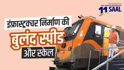 विकसित भारत का निर्माण।
#11YearsOfInfraRevolution