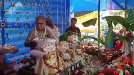 পাঁশকুড়া: পাঁশকুড়া স্টেশন গৌড়ীয় মঠের উদ্যোগে প্রতাপপুরে শ্রী শ্রী জগন্নাথদেবের স্নানযাত্রার আয়োজন, উপস্থিত পৌরপ্রশাসক