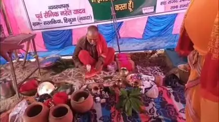 हिसुआ: हिसुआ के सर तकिया गांव में बनेगा पूर्व मुख्यमंत्री का मंदिर, 6 फुट की प्रतिमा होगी स्थापित, लालू के जन्मदिन पर फैन