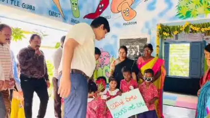మాచారెడ్డి: దోమకొండ మాచారెడ్డి మండలాల్లో అమ్మ మాట అంగన్వాడి బాట కార్యక్రమాన్ని ప్రారంభించిన : జిల్లా కలెక్టర్ ఆశిష్ సంగ్వాన్