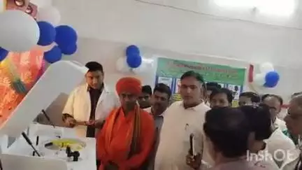 पोकरण: विधायक महंत प्रताप पुरी ने जिला अस्पताल पोकरण में डायलिसिस मशीन और स्वचालित बायोकेमेस्ट्री एनालाइजर मशीन का शुभारंभ किया