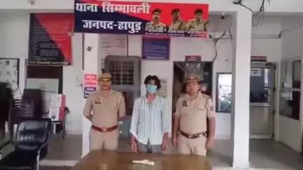गढ़मुक्तेश्वर: थाना सिंभावली पुलिस ने चेकिंग के दौरान एक अभियुक्त को गिरफ्तार किया, कब्जे से एक अवैध असलहा बरामद