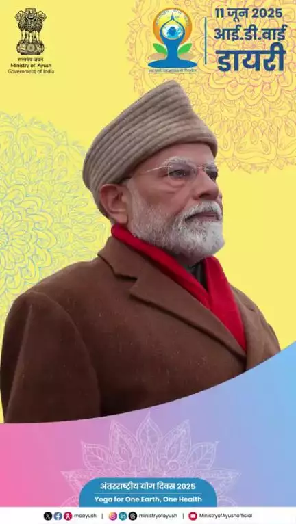 Ministry of Ayush (@moayush) की IDY डायरी!

#IDY2025 #InternationalDayOfYoga #InternationalDayofYoga2025