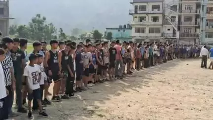 धर्मपुर: धर्मपुर में 'युवा बचाओ-भविष्य बचाओ' नारे के साथ नशा मुक्त अभियान, 300 से अधिक बच्चों ने दौड़ लगाई