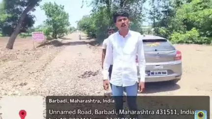 पुर्णा: पूर्णा ते सुहागण रस्त्याचे निकृष्ट दर्जाचे काम, ग्रामस्थांना त्रास होत असल्याने युवकाचे उपोषण सुरु #jansamasya