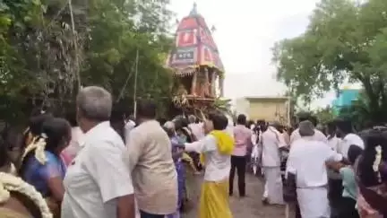 பென்னாகரம்: அளேபுரம் கிராமத்தில் சிறப்பு வாய்ந்த லட்சுமி நரசிம்ம சாமி தேரோட்டம்
