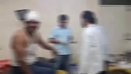 चूरू: बिसाऊ के वार्ड 25 में घर में घुसकर तलवार और सरियों से हमला, 3 गंभीर घायलों को चूरू जिला अस्पताल लाया गया