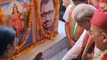 हुज़ूर: रीवा भाजपा कार्यालय में प्रधानमंत्री के 11 वर्षों के कार्यों की प्रदर्शनी का उद्घाटन