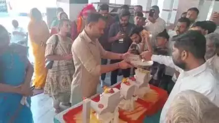 ભગવાન જગન્નાથજીની રથયાત્રાને લઈને સુભાષનગર ખાતે જળાભિષેક કાર્યક્રમ યોજાયો