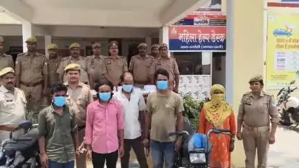 रुधौली: पुलिस ने डढ़वा तिवारी में युवक की हत्या के मामले में 4 अभियुक्तों और 1 अभियुक्ता को गिरफ्तार किया