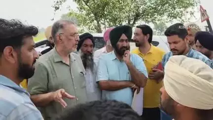 ਪਟਿਆਲਾ: ਸਿਹਤ ਮੰਤਰੀ ਬਲਬੀਰ ਸਿੰਘ ਵੱਲੋਂ ਪਿੰਡ ਬਾਰਨ ਅਤੇ ਨੰਦਪੁਰ ਕੇਸੋਂ ਦੇ ਛੱਪੜਾਂ ਦੇ ਚੱਲ ਰਹੇ ਕੰਮ ਦਾ ਲਿਆ ਜਾਇਜ਼ਾ