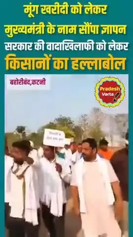 जहर तो सिर्फ किसान की मूंग उड़द में होता है.!!आज कटनी जिले की बहोरीबंद में #मूंग, उड़द खरीदी आंदोलन 
SDM बहोरीबंद को