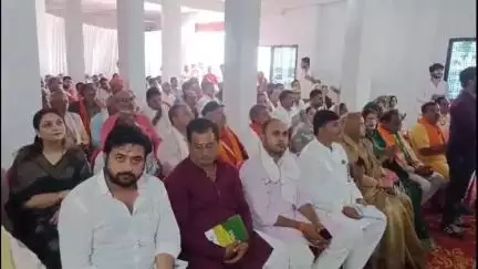 मऊगंज: मोदी सरकार के 11 वर्ष पूर्ण होने पर मऊगंज भाजपा जिला कार्यालय में सेवा, सुशासन और गरीब कल्याण पर विशेष कार्यक्रम आयोजित